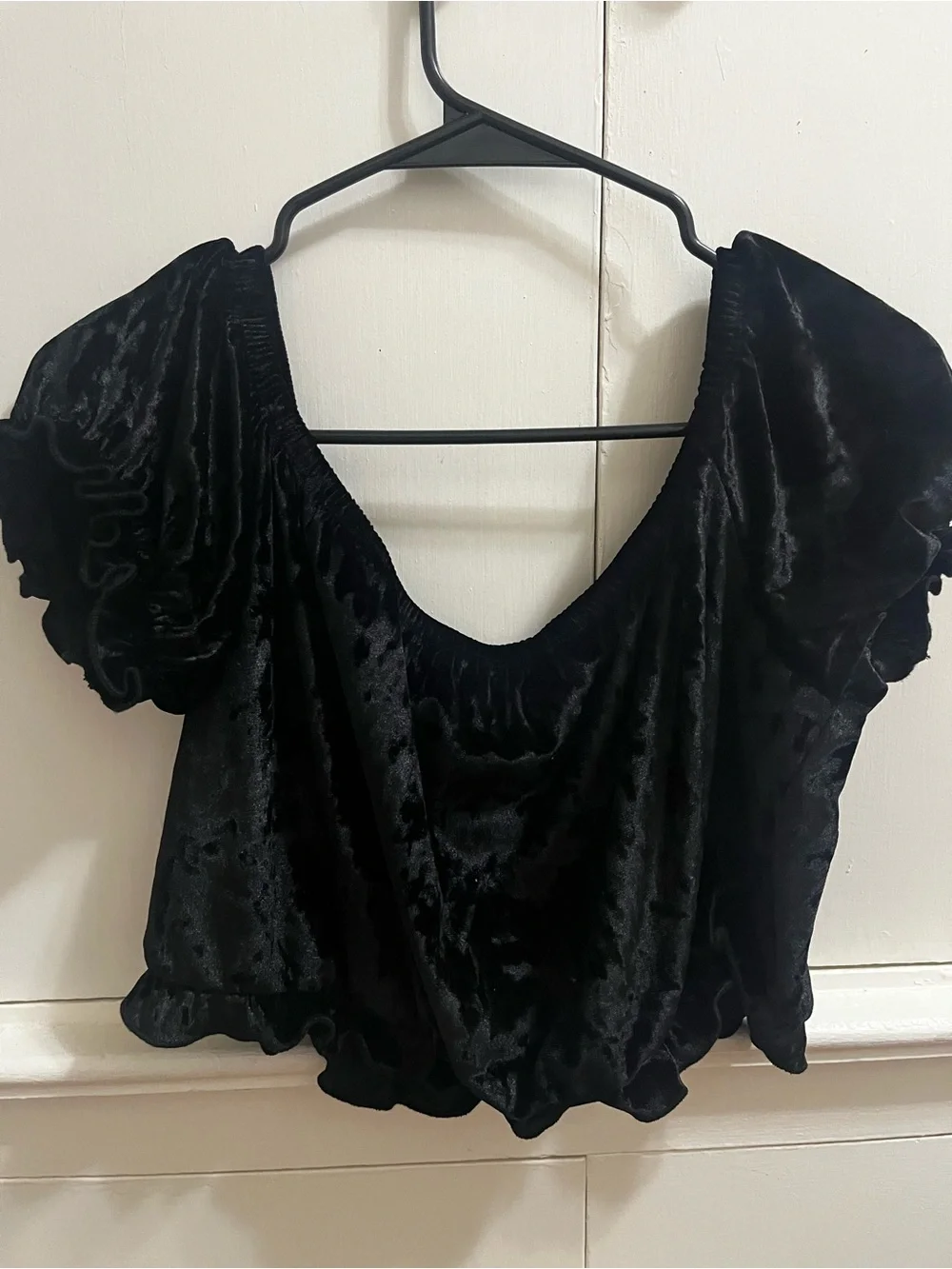 Foxblood Jovie Velvet Two-Piece - Picture 2 of 6